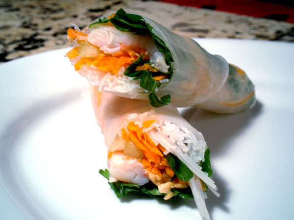 Images Of Spring Rolls. Fresh Spring Rolls with